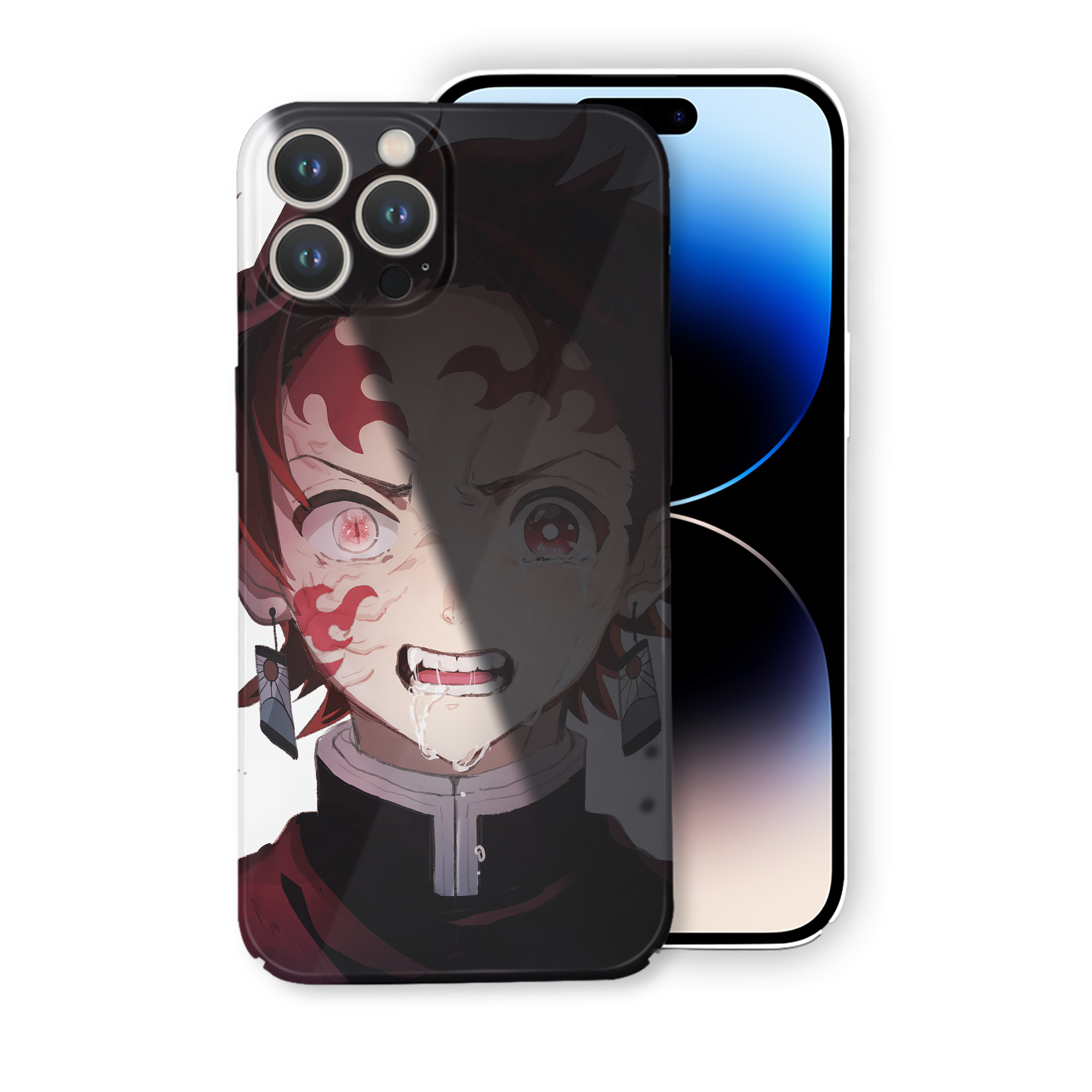 （画像用） 鬼滅の刃（きめつのやいば）竈門 炭治郎／かまど たんじろう Kamado Tanjirou 【iPhone 14シリーズ対応】ハードケース